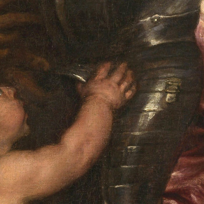 Teti Riceve La Nuova Armatura Per Achille Nella Fucina Di Vulcano Anthony van Dyck avd130 quadro stampato su tela