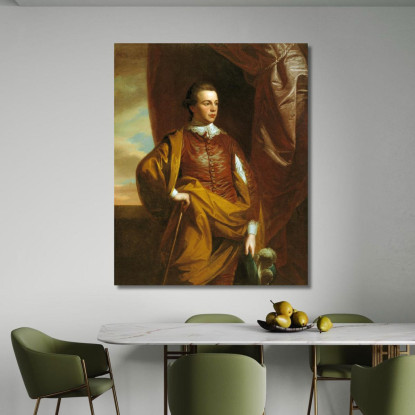 Thomas Middleton Degli Oaks Benjamin West bwt75 quadro stampato su tela