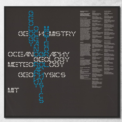 Programma Di Laurea Del Mit In Geologia Geofisica Geochimica Dietmar Winkler dwk13 quadro stampato su tela