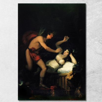 Allegoria Dell'Amore Amore E Psiche Francisco de Goya fgy2 quadro stampato su tela