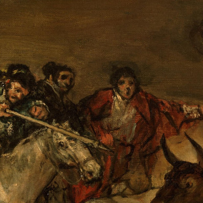 La Fortuna Di Rods Corrida Francisco de Goya fgy10 quadro stampato su tela