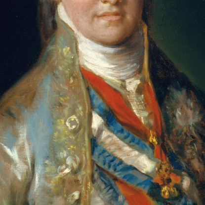 Ferdinando Vii Francisco de Goya fgy18 quadro stampato su tela
