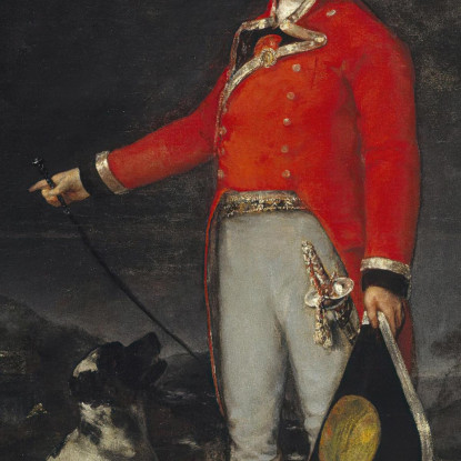 Ortrait Of Don Tadeo Bravo De Rivero Francisco de Goya fgy38 quadro stampato su tela
