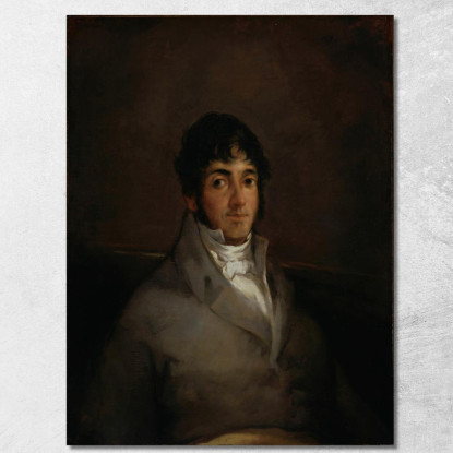 Ritratto Di Isidoro Maiquez Francisco de Goya fgy47 quadro stampato su tela