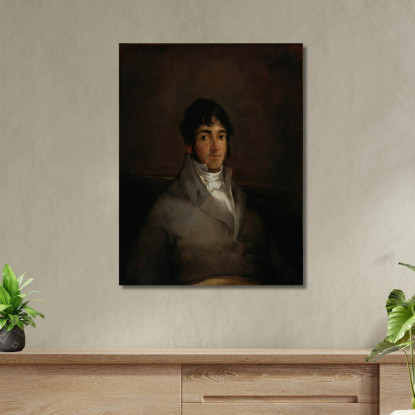 Ritratto Di Isidoro Maiquez Francisco de Goya fgy47 quadro stampato su tela