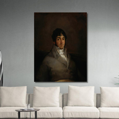 Ritratto Di Isidoro Maiquez Francisco de Goya fgy47 quadro stampato su tela
