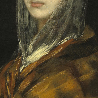 La Signora Sabasa Garcia Francisco de Goya fgy58 quadro stampato su tela