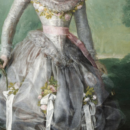 La Marchesa Di Pontejos Francisco de Goya fgy64 quadro stampato su tela