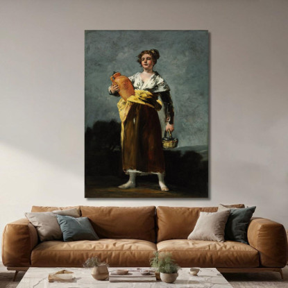 Il Portatore D'Acqua Francisco de Goya fgy68 quadro stampato su tela