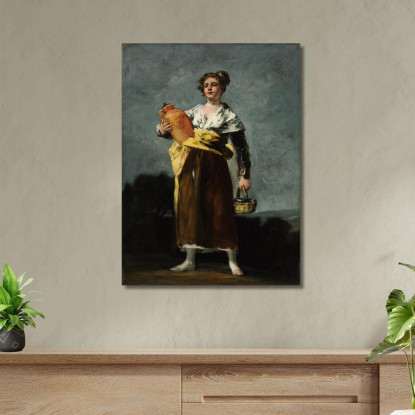 Il Portatore D'Acqua Francisco de Goya fgy68 quadro stampato su tela