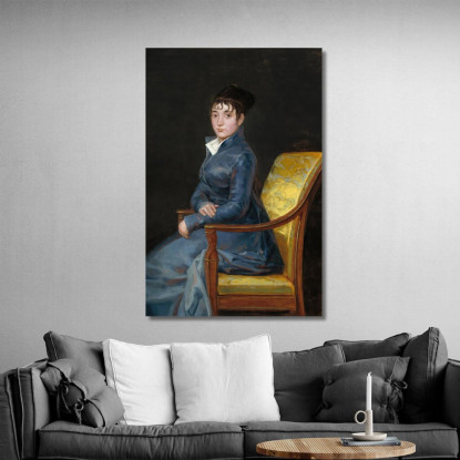 Teresa Luisa De Sureda Francisco de Goya fgy69 quadro stampato su tela