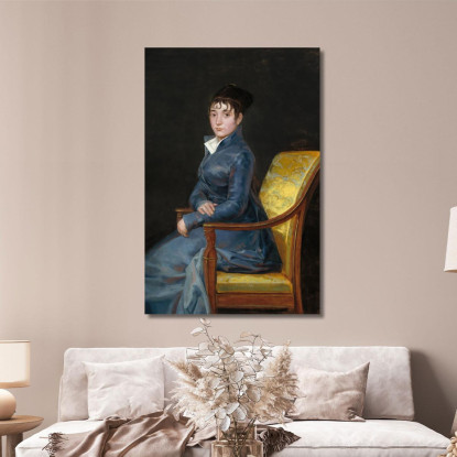 Teresa Luisa De Sureda Francisco de Goya fgy69 quadro stampato su tela