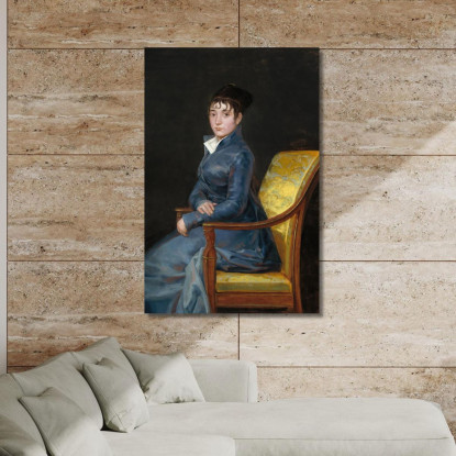 Teresa Luisa De Sureda Francisco de Goya fgy69 quadro stampato su tela