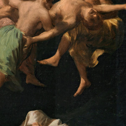 Il Volo Delle Streghe Francisco de Goya fgy74 quadro stampato su tela