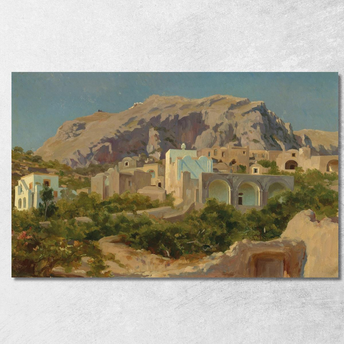 Capri Frederic Leighton flg9 quadro stampato su tela