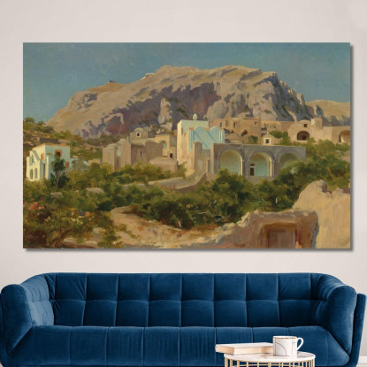 Capri Frederic Leighton flg9 quadro stampato su tela