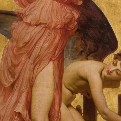 Erato Frederic Leighton flg19 quadro stampato su tela