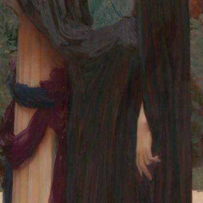 Lacrime Frederic Leighton flg32 quadro stampato su tela