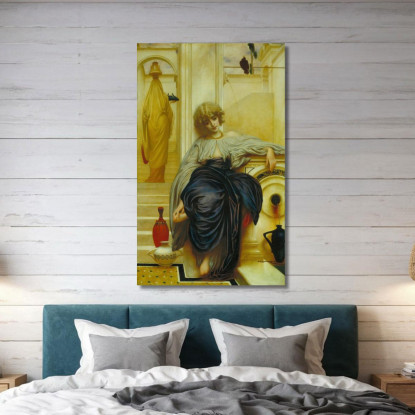 Canzoni Senza Parole Frederic Leighton flg34 quadro stampato su tela