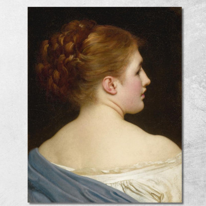 Giglio Frederic Leighton flg36 quadro stampato su tela