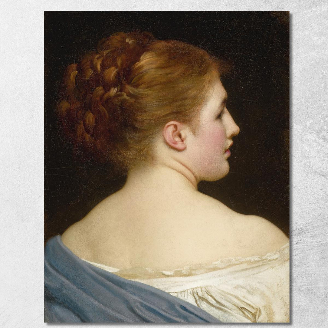 Giglio Frederic Leighton flg36 quadro stampato su tela