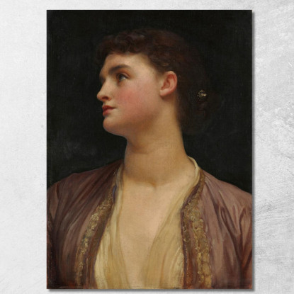 Lucia Frederic Leighton flg39 quadro stampato su tela
