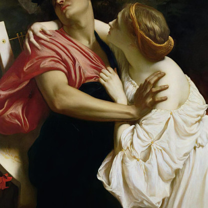 Orfeo Ed Euridice Frederic Leighton flg44 quadro stampato su tela