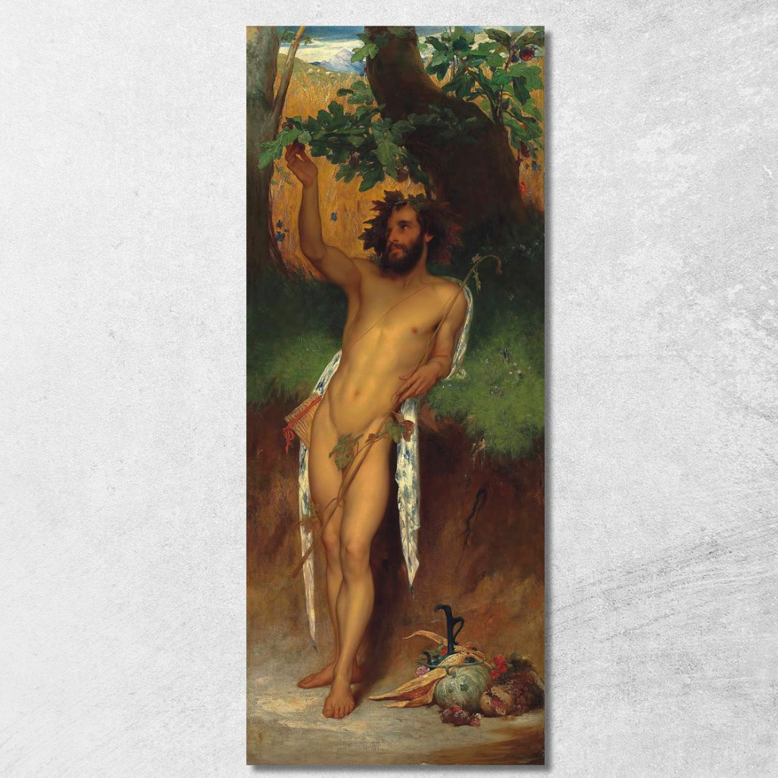 Padella Frederic Leighton flg45 quadro stampato su tela