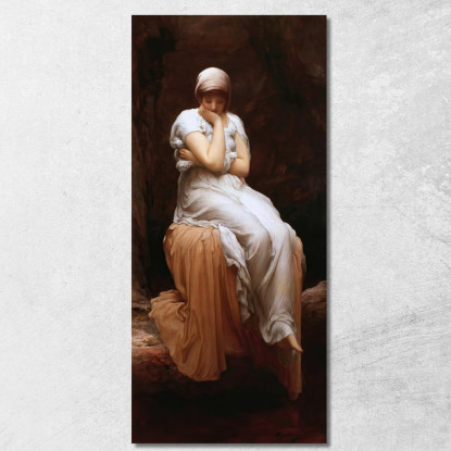 Solitudine Frederic Leighton flg53 quadro stampato su tela
