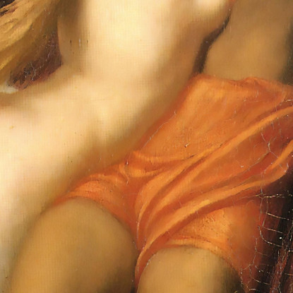 Il Pescatore E La Sirena Frederic Leighton flg58 quadro stampato su tela