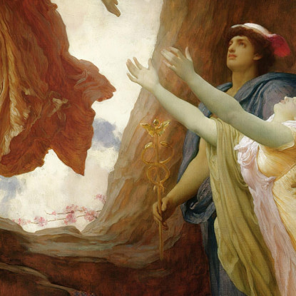 Il Ritorno Di Persefone Frederic Leighton flg62 quadro stampato su tela