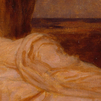 Studio Del Colore Per Cimone E Ifigenia Frederic Leighton flg69 quadro stampato su tela
