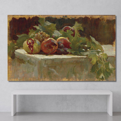 Studio Di Natura Morta Per Clytie Frederic Leighton flg70 quadro stampato su tela