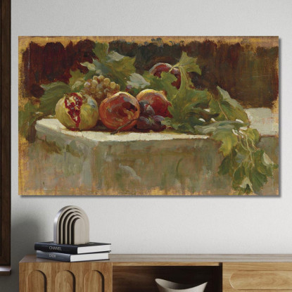 Studio Di Natura Morta Per Clytie Frederic Leighton flg70 quadro stampato su tela