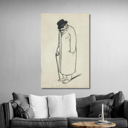 Un Morto Che Parla Félix Vallotton fvl1 quadro stampato su tela