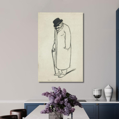 Un Morto Che Parla Félix Vallotton fvl1 quadro stampato su tela