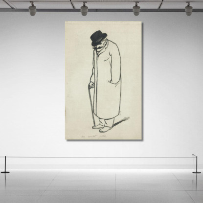 Un Morto Che Parla Félix Vallotton fvl1 quadro stampato su tela