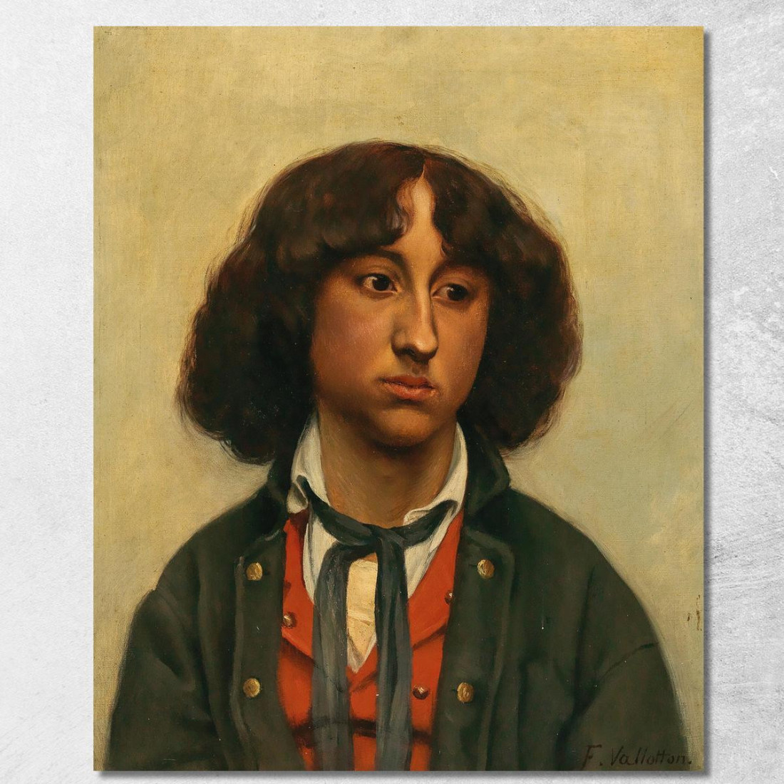 Perso Nei Pensieri Félix Vallotton fvl34 quadro stampato su tela