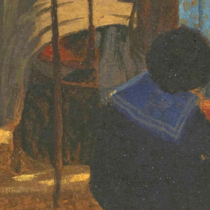 La Stanza Blu Della Lavandaia Félix Vallotton fvl57 quadro stampato su tela