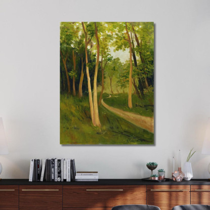 Pista Nel Bois De Boulogne Félix Vallotton fvl69 quadro stampato su tela