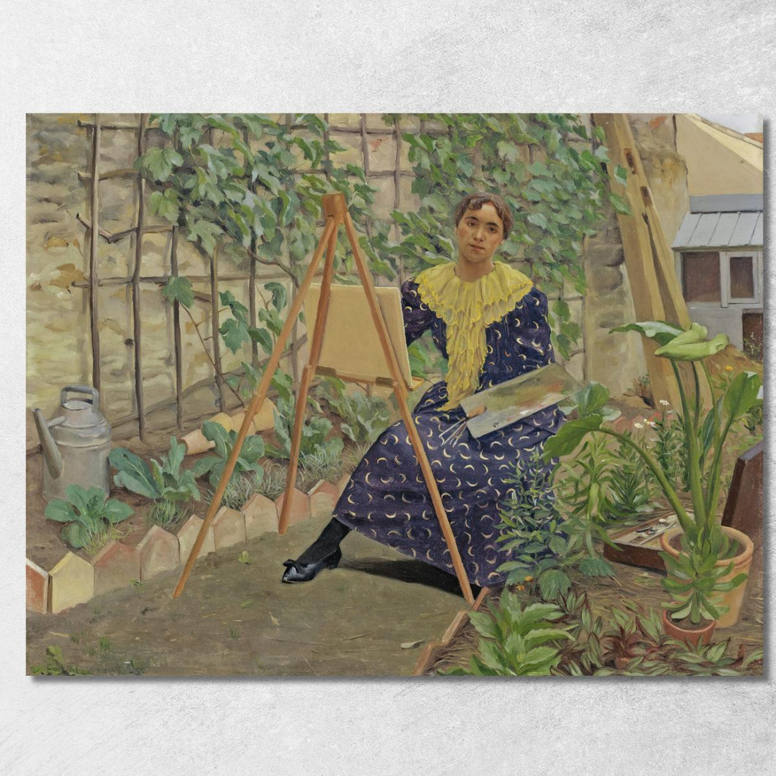 Pittura Della Ragazza Félix Vallotton fvl73 quadro stampato su tela