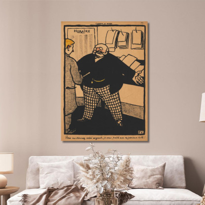 Crimini E Punizioni Dammi I Tuoi Soldi Félix Vallotton fvl81 quadro stampato su tela