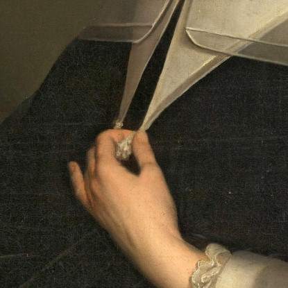 Ritratto Di Una Donna Gerard van Honthorst gvh30 quadro stampato su tela