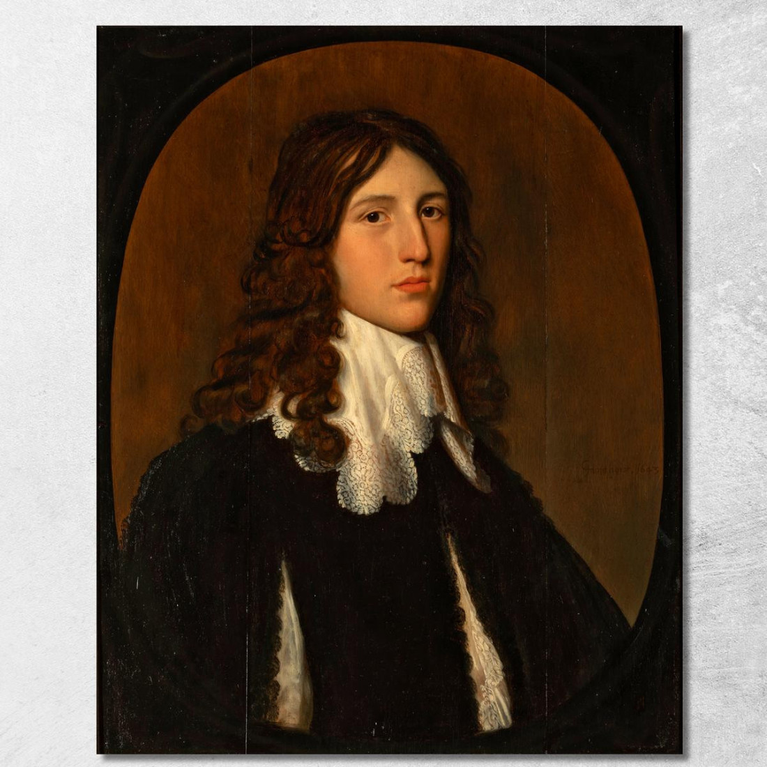 Ritratto Di Willem Van Beveren Gerard van Honthorst gvh39 quadro stampato su tela