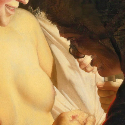 La Caccia Alle Pulci Gerard van Honthorst gvh49 quadro stampato su tela