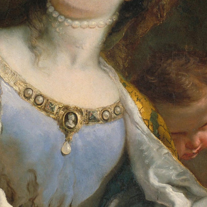 Santa Cecilia Giovanni Battista Tiepolo gbt29 quadro stampato su tela