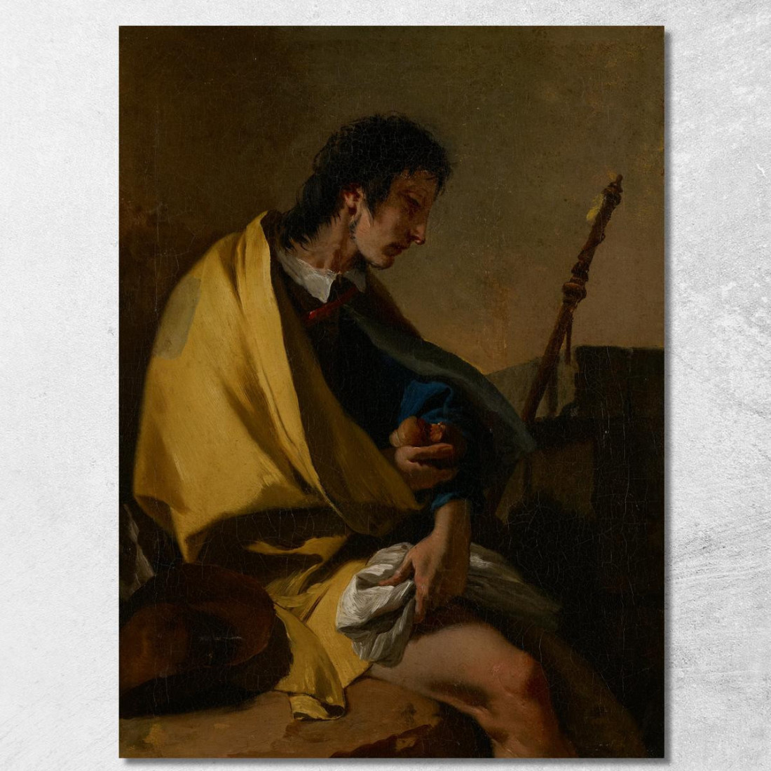 San Rocco Giovanni Battista Tiepolo gbt31 quadro stampato su tela