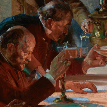 Vigilia Di Natale In Siberia Jacek Malczewski jml15 quadro stampato su tela