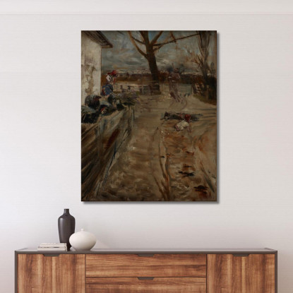 Fattoria Di Campagna Jacek Malczewski jml16 quadro stampato su tela