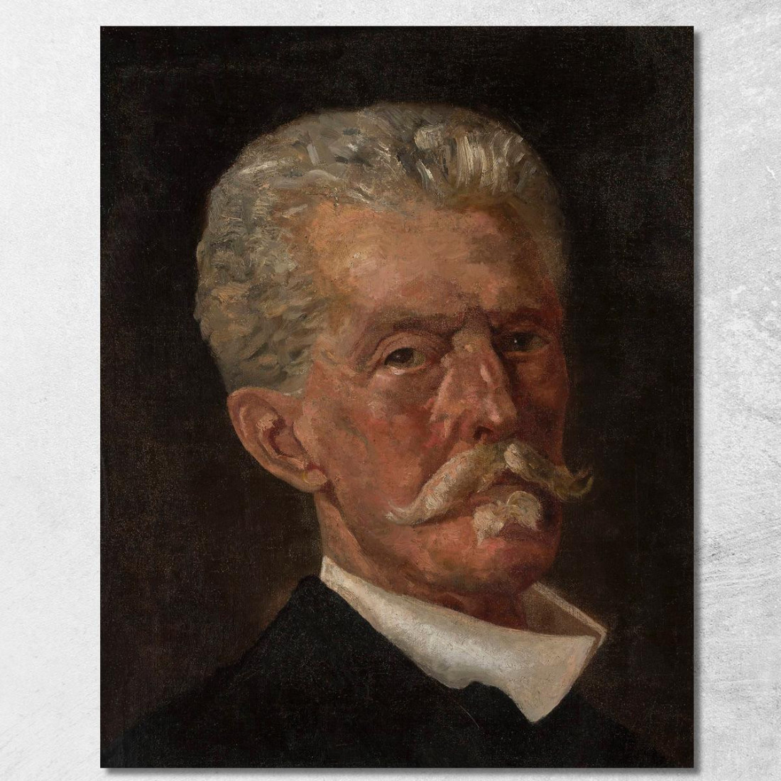 Testa D'Uomo Jacek Malczewski jml38 quadro stampato su tela